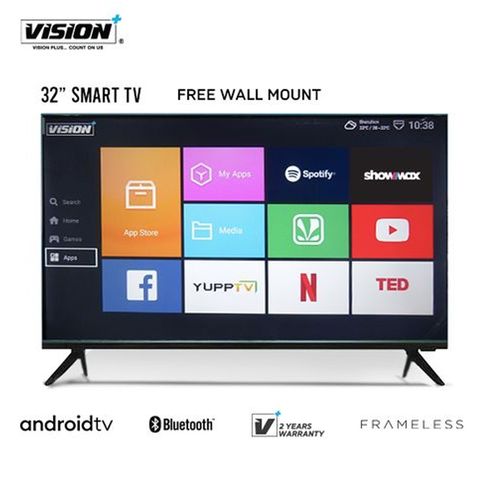 Vision Plus 32 Inches HD Frameless