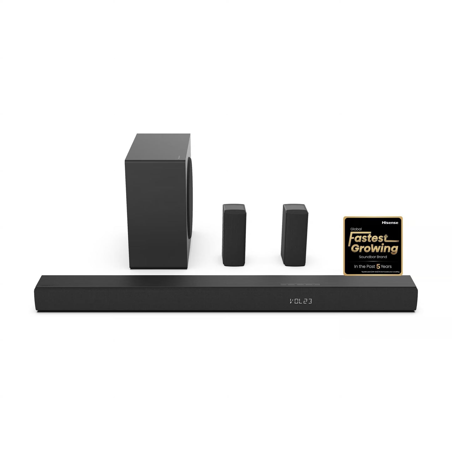 Hisense AX5100Q 5.1 Channel 580W Soundbar