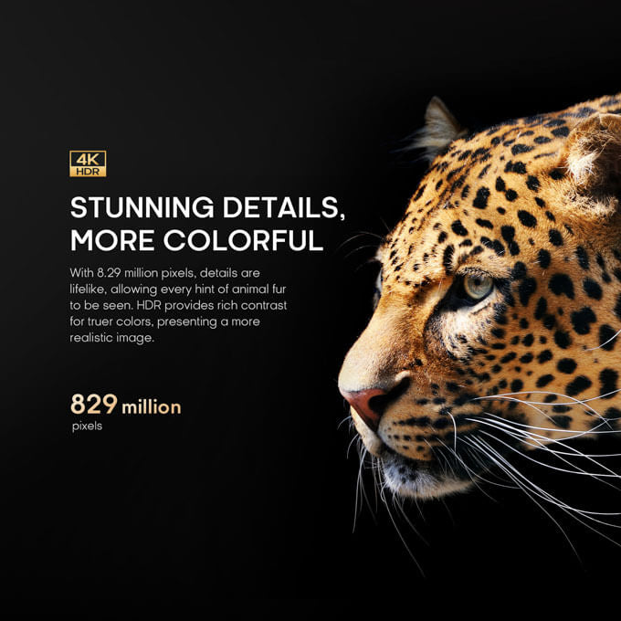 Syinix 50 inch Premium 4K UHD Google TV-50U61G