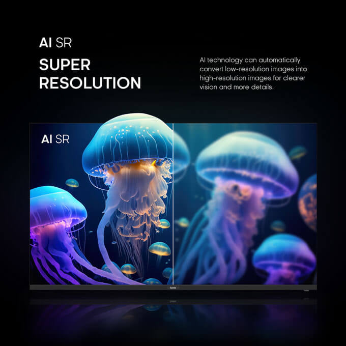 Syinix 50 inch Premium 4K UHD Google TV-50U61G