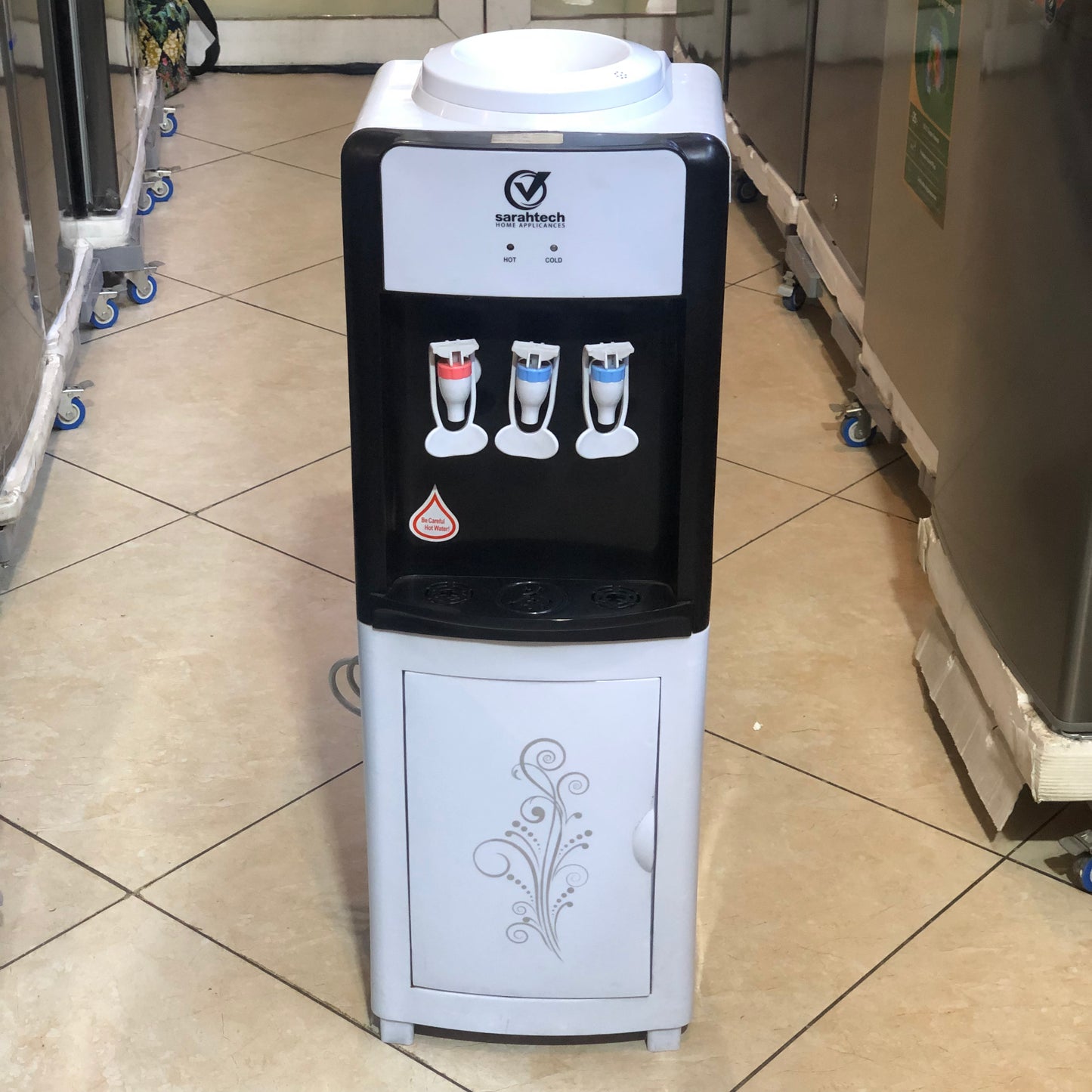 Sarahtech 3 taps hot ,normal and cold dispenser