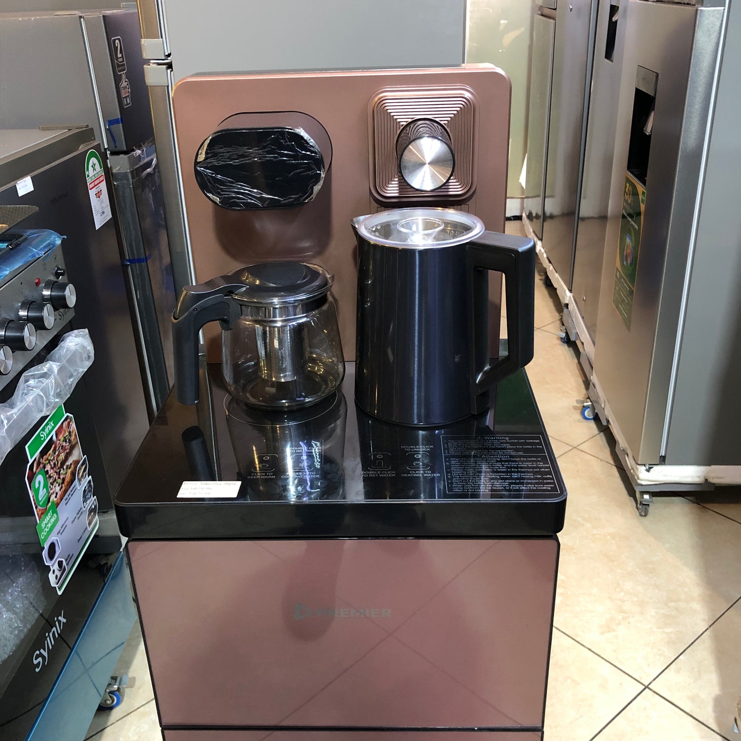 PREMIER C208 DISPENSER BOTTOMLOAD (GREEN AND COFFEE COLOUR) 15K