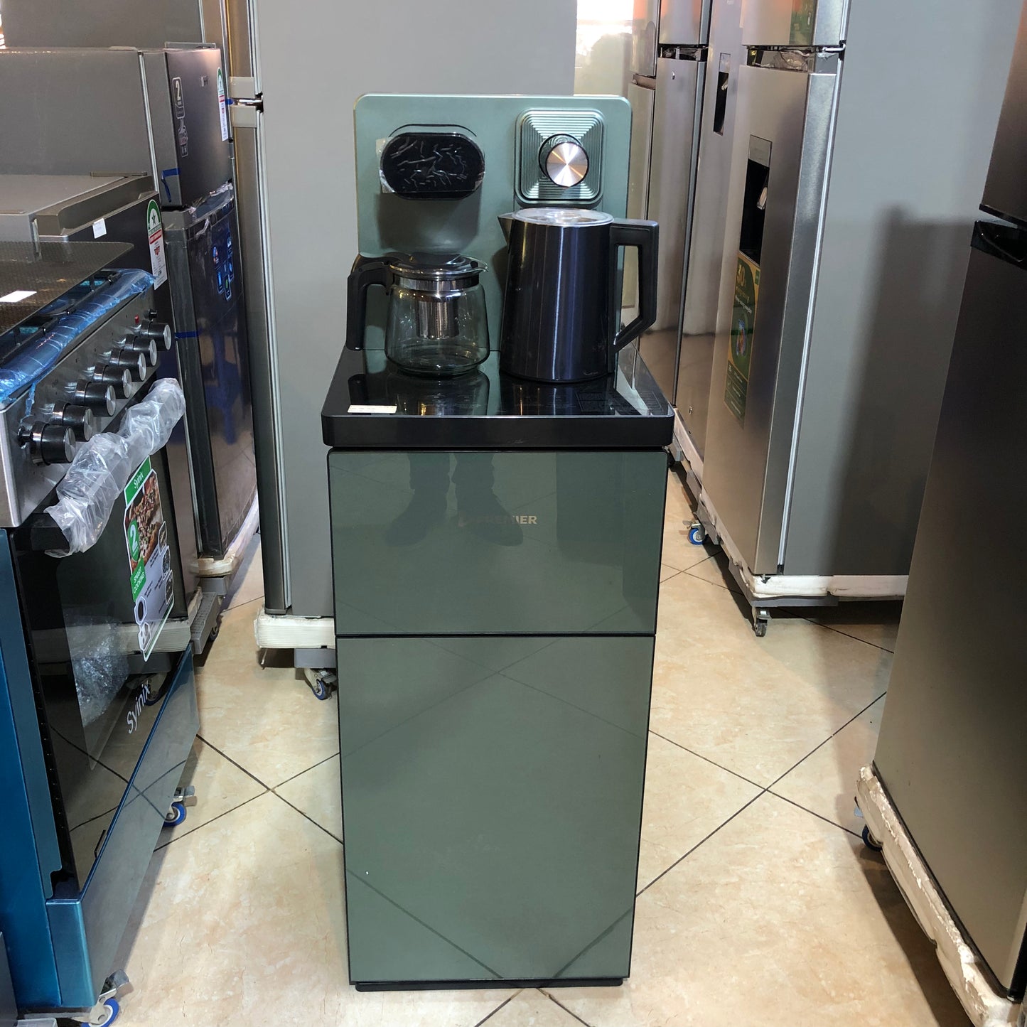 PREMIER C208 DISPENSER BOTTOMLOAD (GREEN AND COFFEE COLOUR) 15K