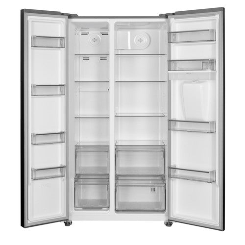 MIKA FRIDGE 529L No frost Side By Side Inox