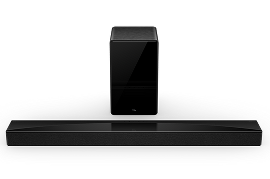 TCL Q75H 5.1.2 Channel Soundbar with Dolby Atmos, Ray Danz Technology, and Wireless Subwoofer