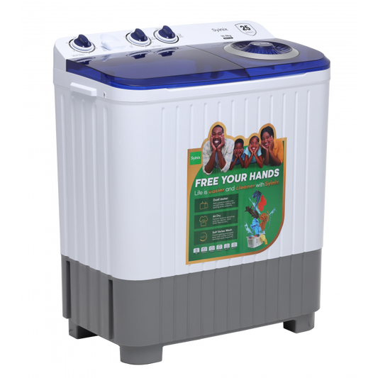 Syinix 10kg Twin Tub Washing Machine