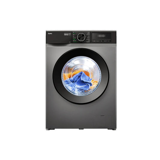 Syinix Washing Machine Front Loading Grey 12KG Wash and Spin V12WFT