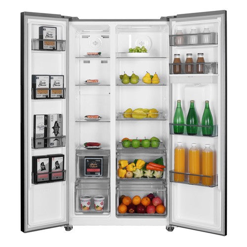 MIKA FRIDGE 529L No frost Side By Side Inox