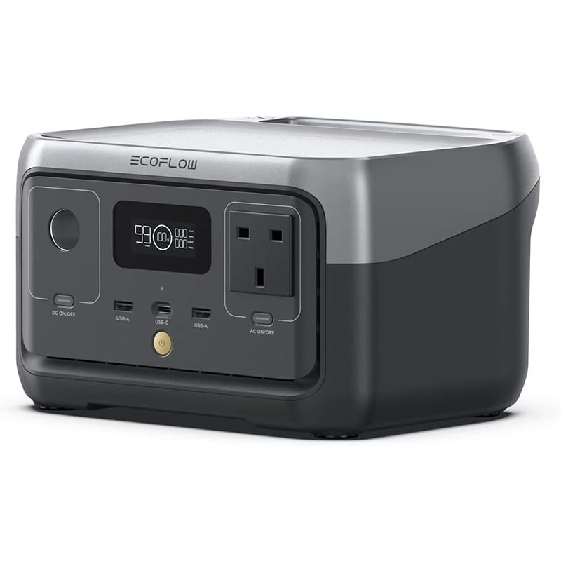 EcoFlow RIVER 2 – Portable Power Station 256Wh
