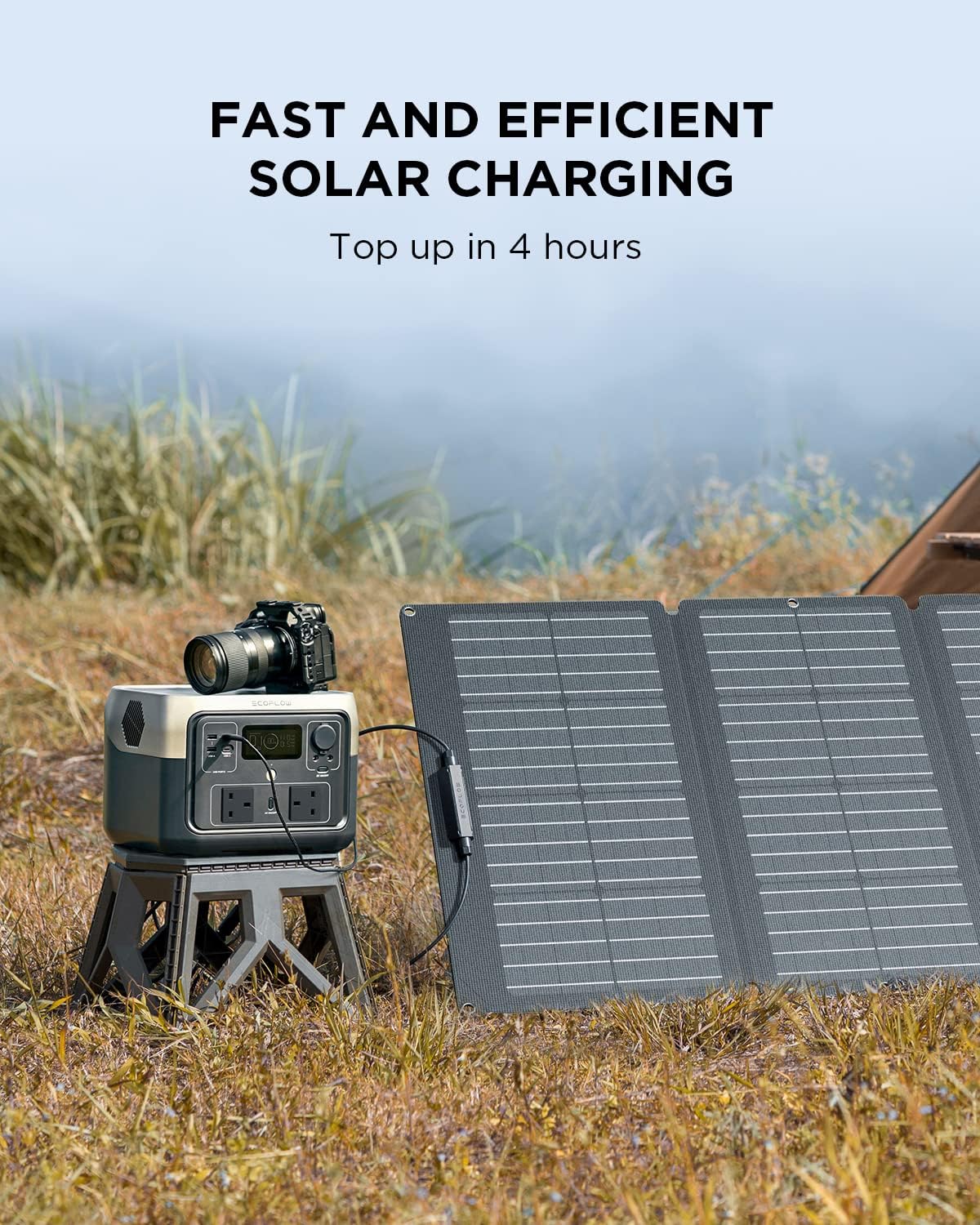 ECOFLOW Portable Power Station RIVER 2 MAX, 512Wh