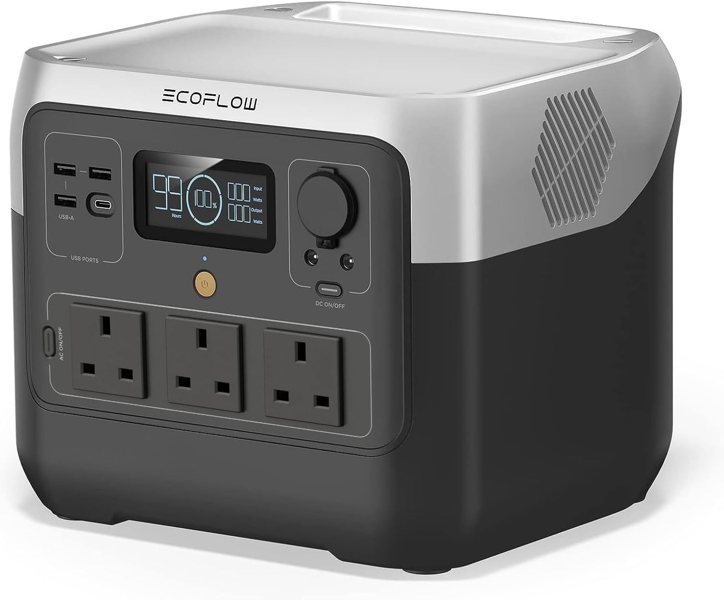 ECOFLOW Portable Power Station RIVER 2 Pro, 768Wh