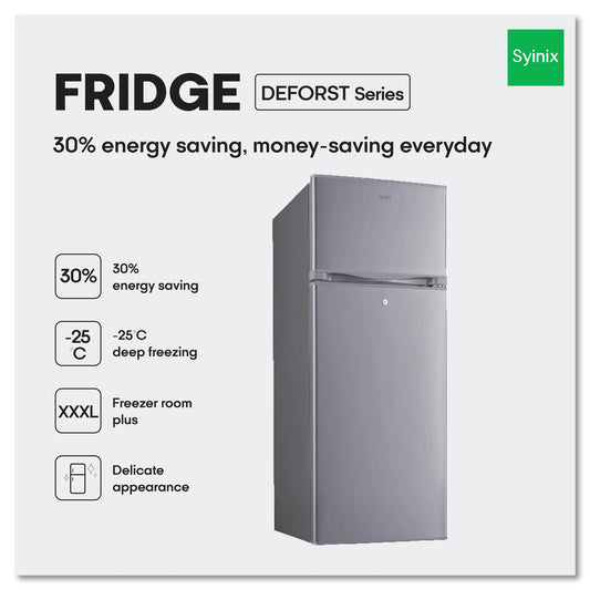Syinix 210L Frost Fridges No Dispenser