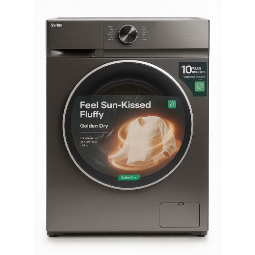 Syinix 10/7Kg Front Load Washing Machine Wash and Dry N10WFDT