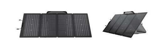 EcoFlow 220W Bifacial Portable Solar Panel
