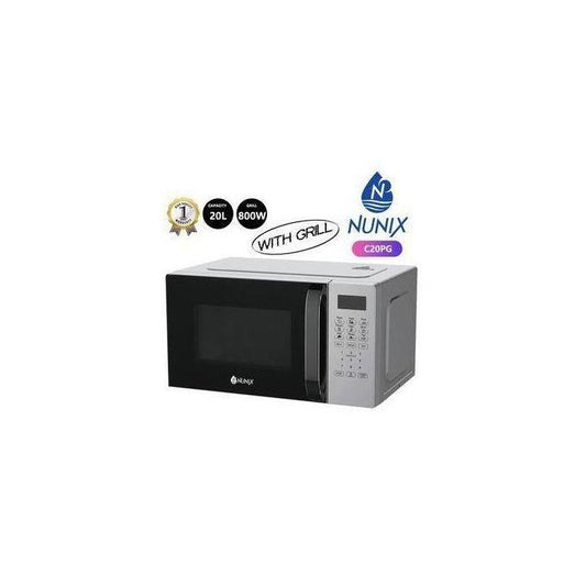 Nunix C20PG 20L Digital Microwave Oven with Grill