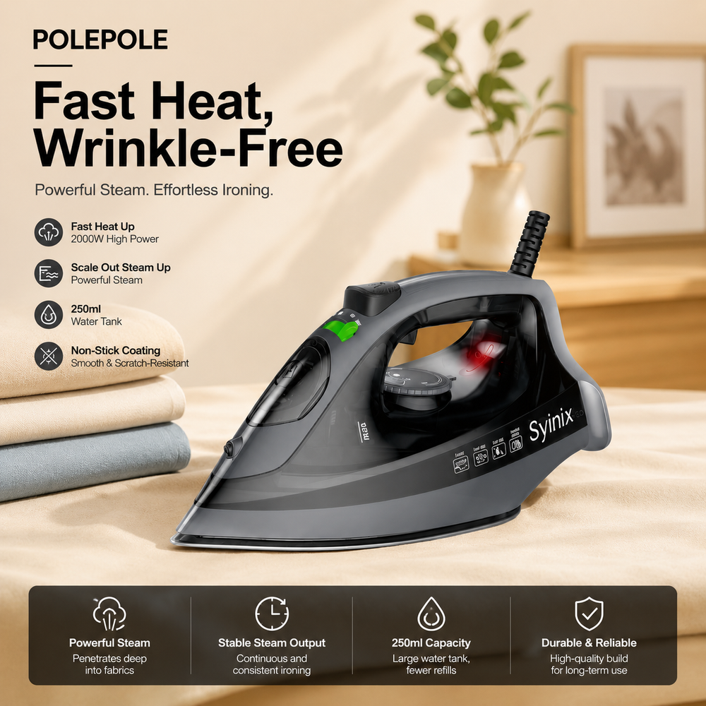 Syinix Steam Iron IRSP-1005