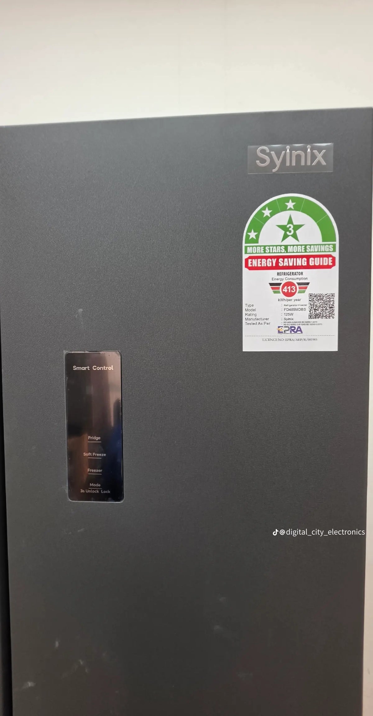 SYINIX 418L 4 DOOR REFRIGERATOR