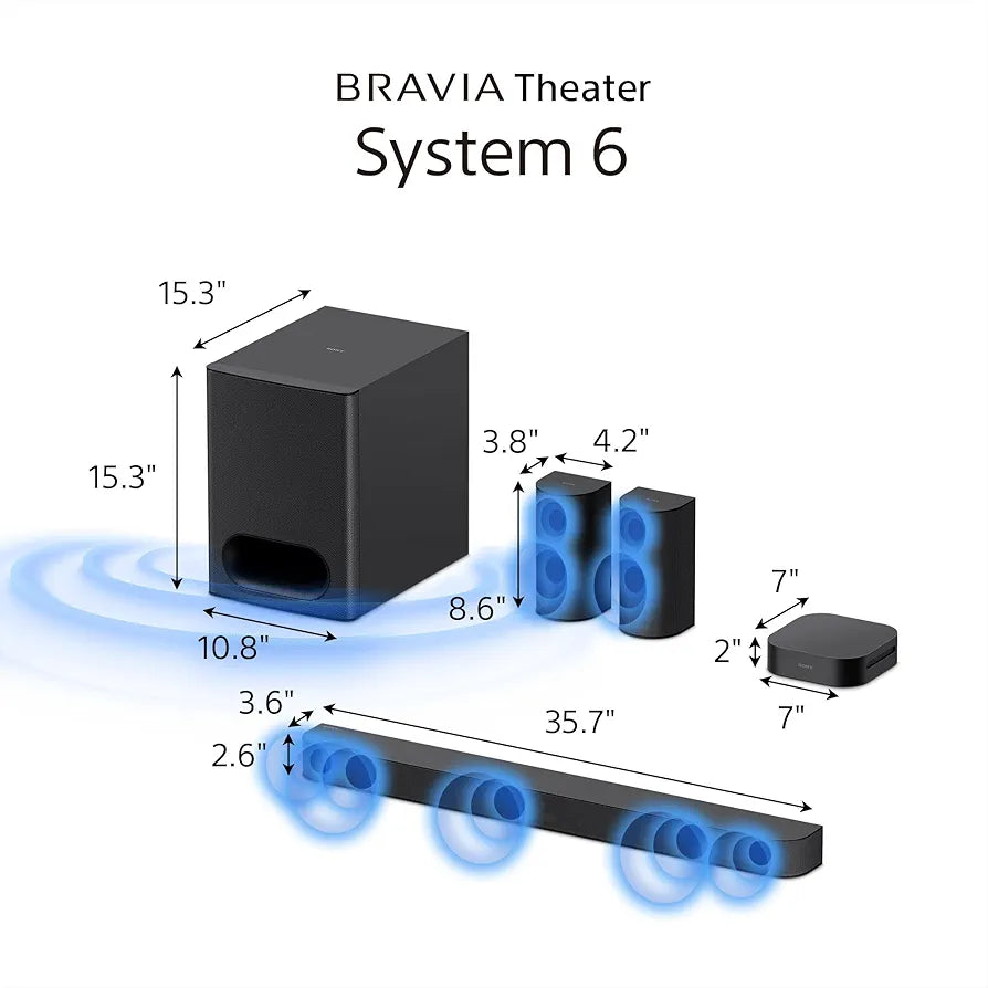 Sony BRAVIA Theater System 6, 5.1ch 1,000W