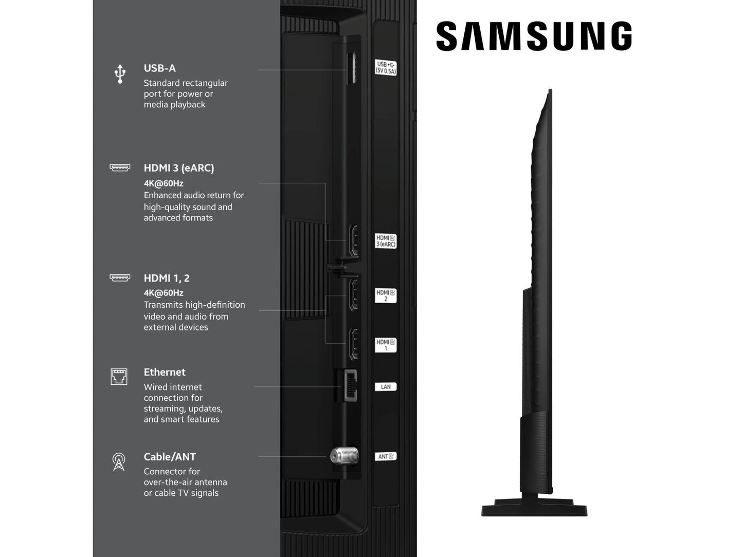 Samsung 55 Inch QLED Q7F
4K  Vision AI Smart TV (2025)