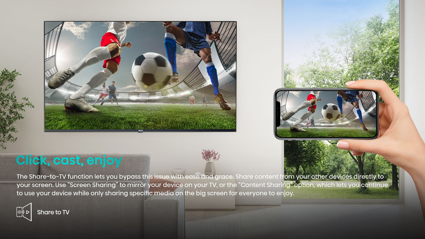 Hisense 65 Inch Q6N QLED 4K VIDAA Smart TV