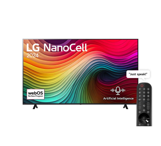 LG 75" 75NANO80T6A NanoCell TV 4K.