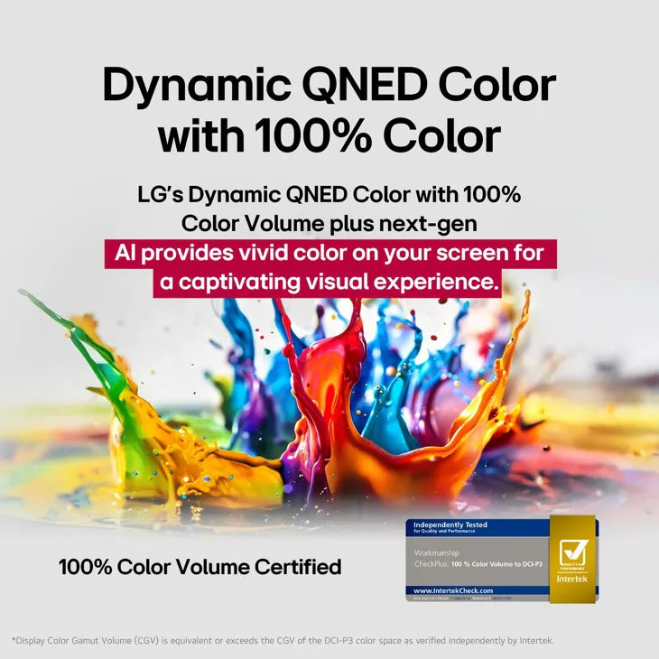 LG 55 Inch AI QNED70A 4K Smart TV 2025