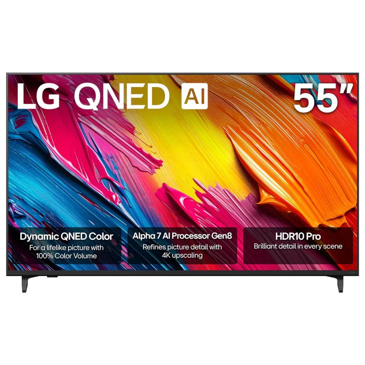 LG 55 Inch AI QNED70A 4K Smart TV 2025