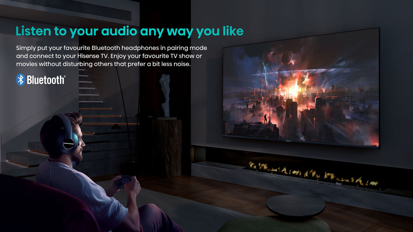 Hisense 65 Inch Q6N QLED 4K VIDAA Smart TV