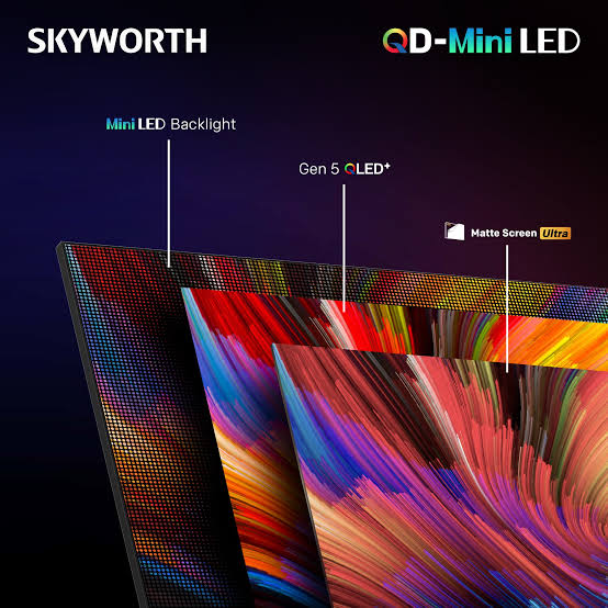 SKYWORTH 55" 4K Nexo QD-Mini LED  Google TV X6600H