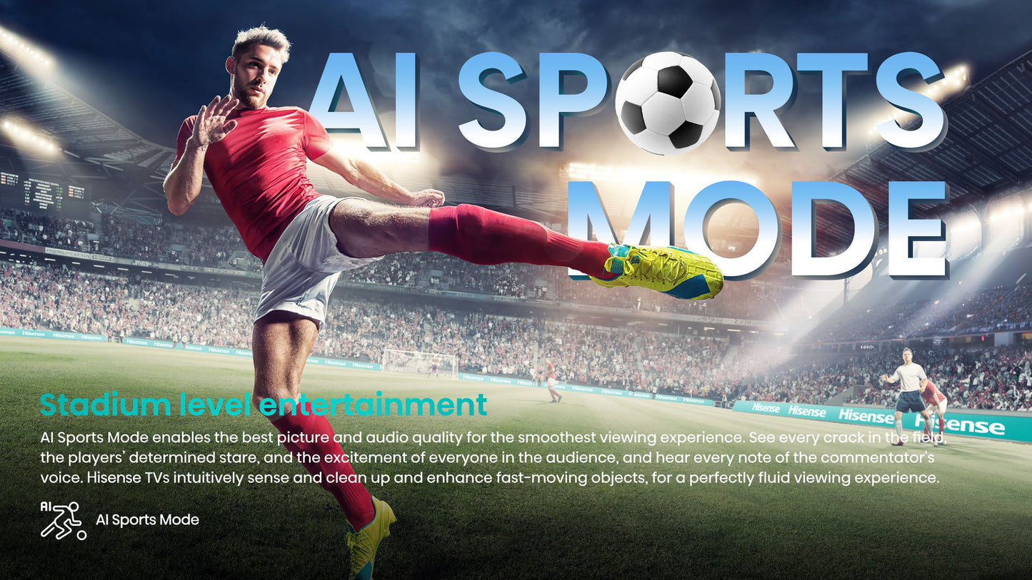 Hisense 65 Inch Q6N QLED 4K VIDAA Smart TV