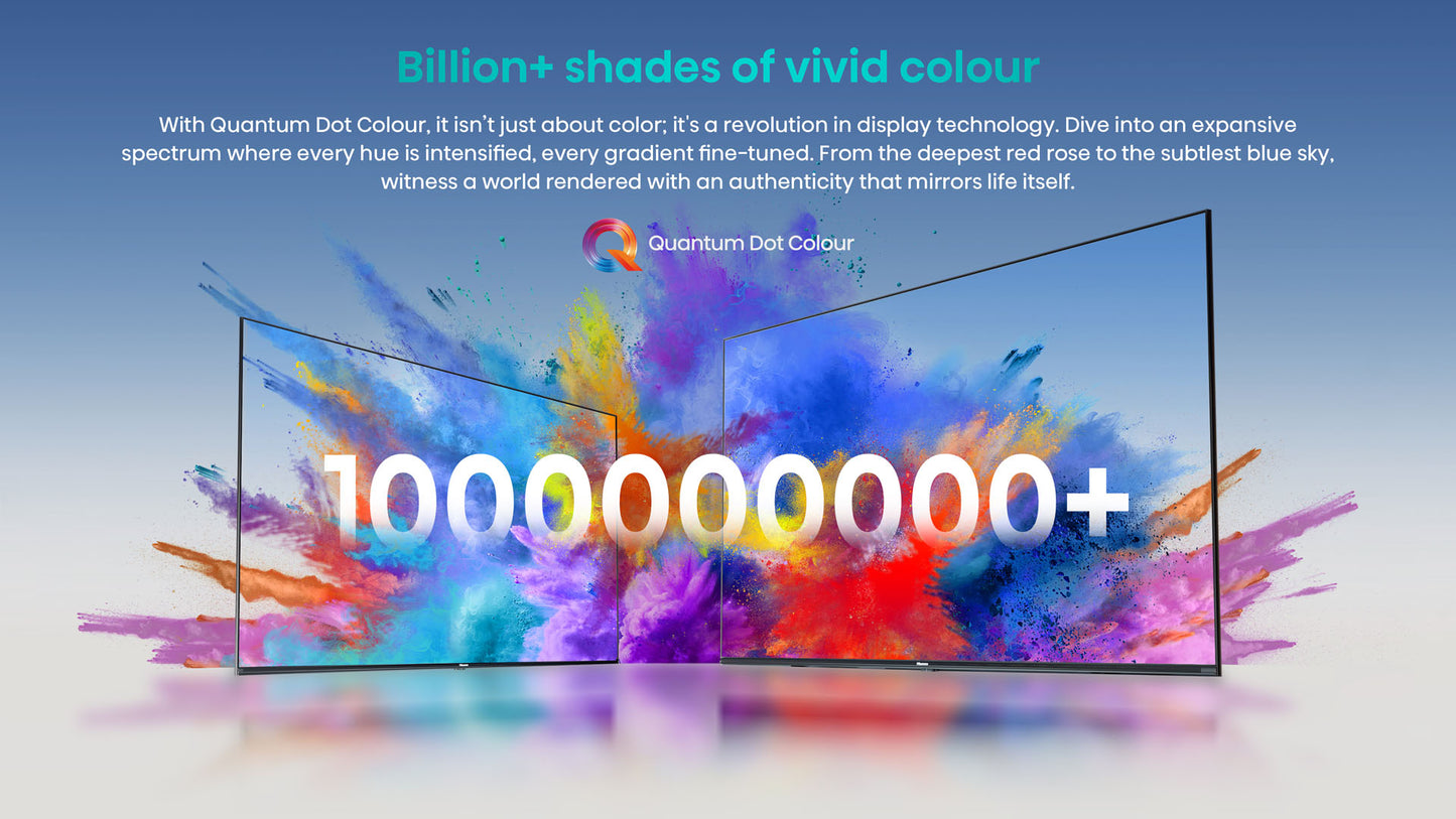 Hisense 65 Inch Q6N QLED 4K VIDAA Smart TV