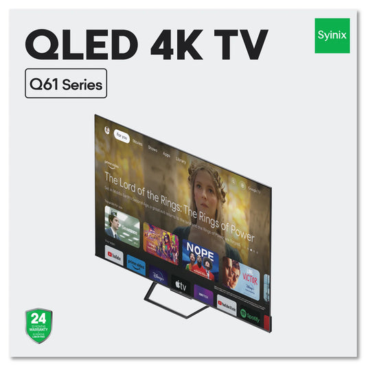 Syinix 65 Inch Premium QLED 4K Google TV